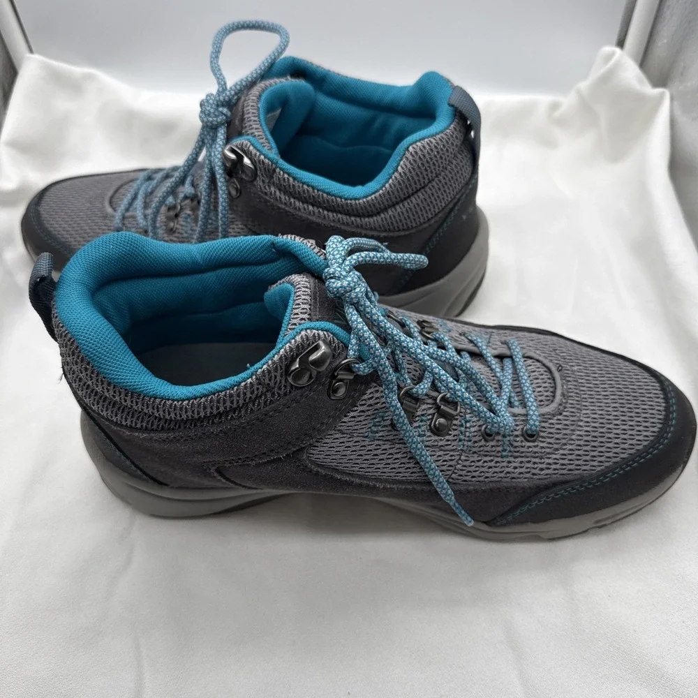 Vionic Action Cypress Hiking 3105 Woman's SZ 9.5 Shoe Blue And Grey